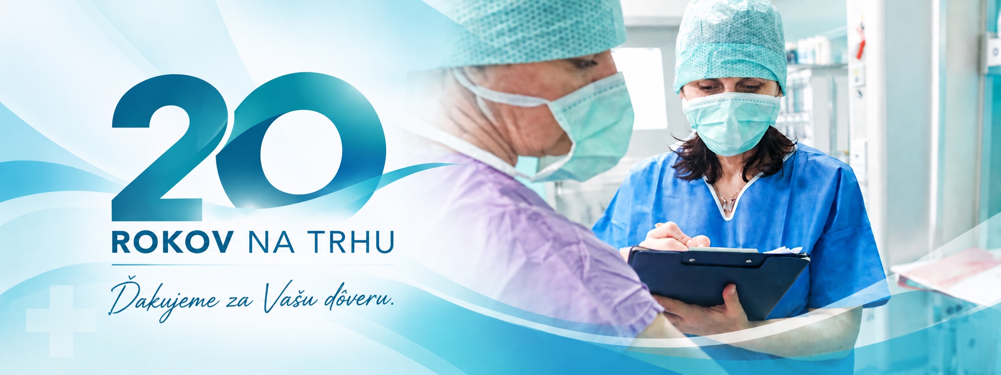 20 rokov na trhu – Ďakujeme za Vašu dôveru.